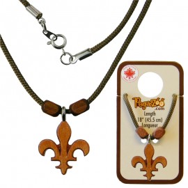 COLLIER, PENEDENTIF FLEUR DE LYS