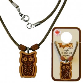 COLLIER, PENEDENTIF HIBOU