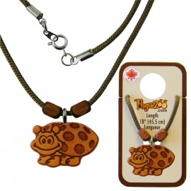 COLLIER, PENDENTIF COCCINELLE