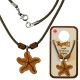 COLLIER, PENEDENTIF ÉTOILE DE MER