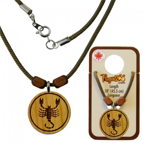 COLLIER, PENEDENTIF SCORPION