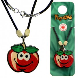 NECKLACE - SMILEY APPLE