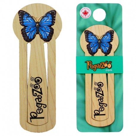 SIGNET - PAPILLON BLEU